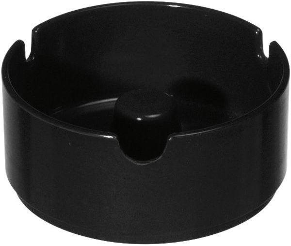 Waca Popelník melamin 10 cm, černý