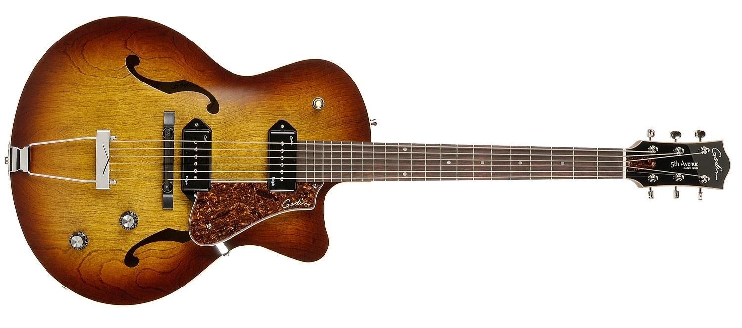 GODIN 5th Avenue CW Kingpin II Cognac Burst