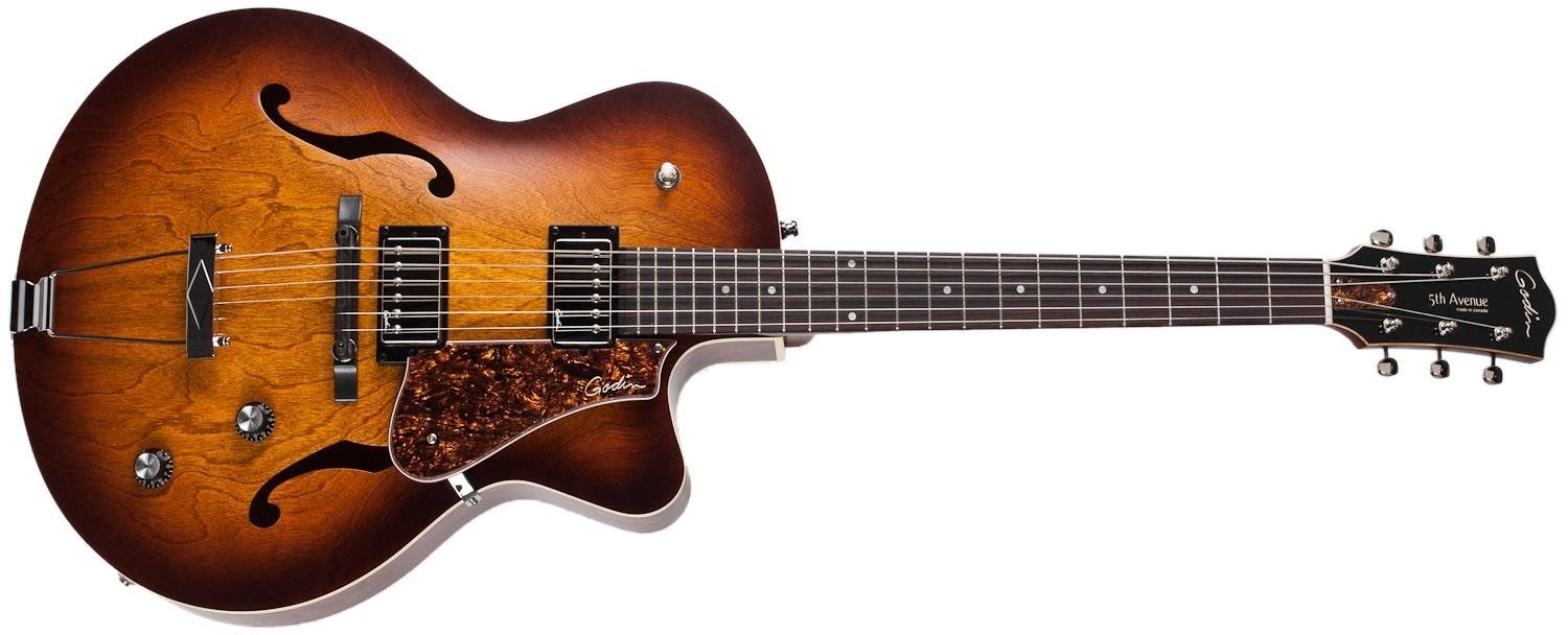GODIN 5th Avenue CW Kingpin II HB Cognac Burst