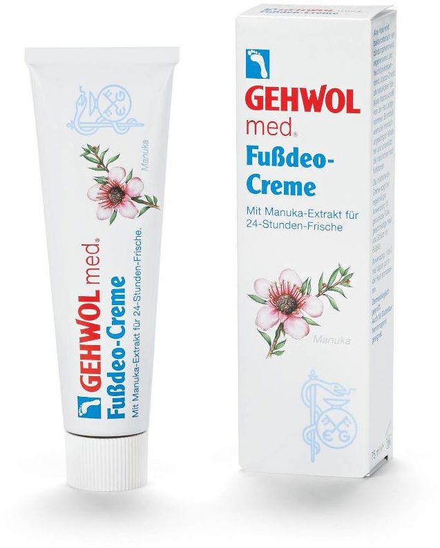Gehwol med Fussdeo - Creme Dezodorační krém proti zápachu 75 ml