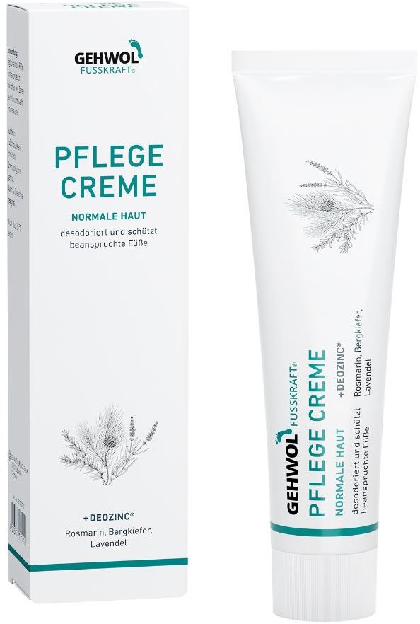 Gehwol Fusskraft Pflege Creme (Grün) Krém proti zápachu nohou 75 ml