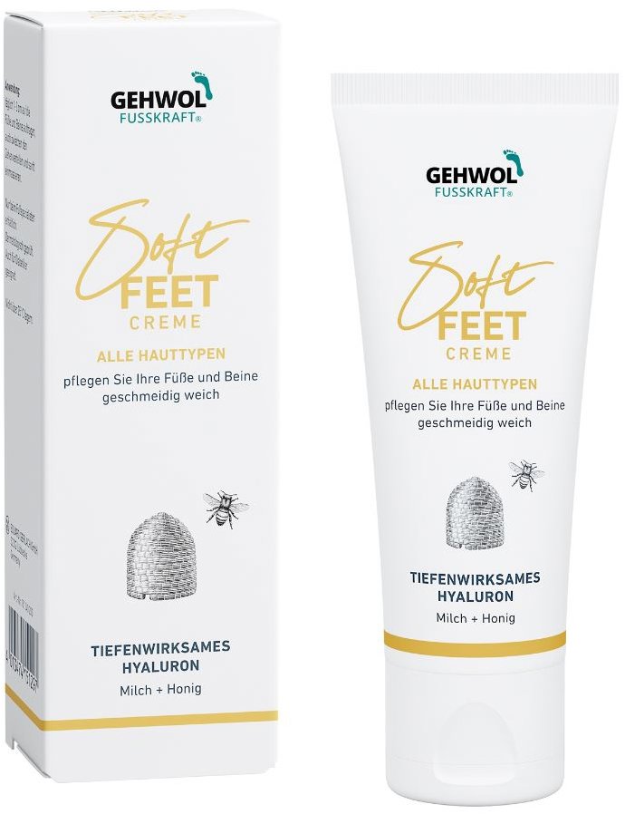 Gehwol Fusskraft Soft Feet Creme Regenerační a hydratační krém s mlékem a medem 40 ml