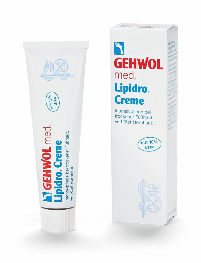 Gehwol med Lipidro Creme Krém na suchou a citlivou pokožku 125 ml
