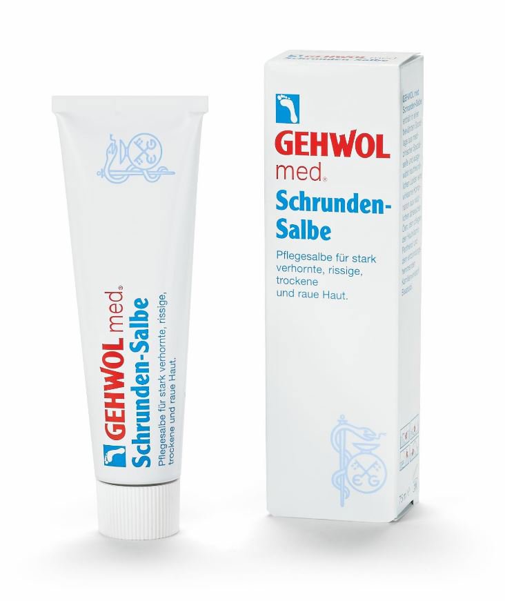 Gehwol med Schrunden Salbe Regenerační mast na popraskané paty 75 ml