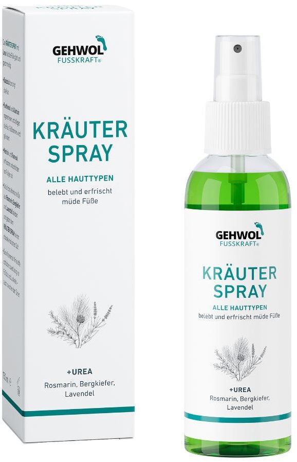Gehwol Fusskraft Kräuter Spray Bylinný sprej na nohy 150 ml