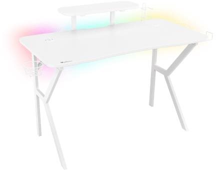 Genesis HOLM 320 s RGB podsvícením, bílý, 120x60cm