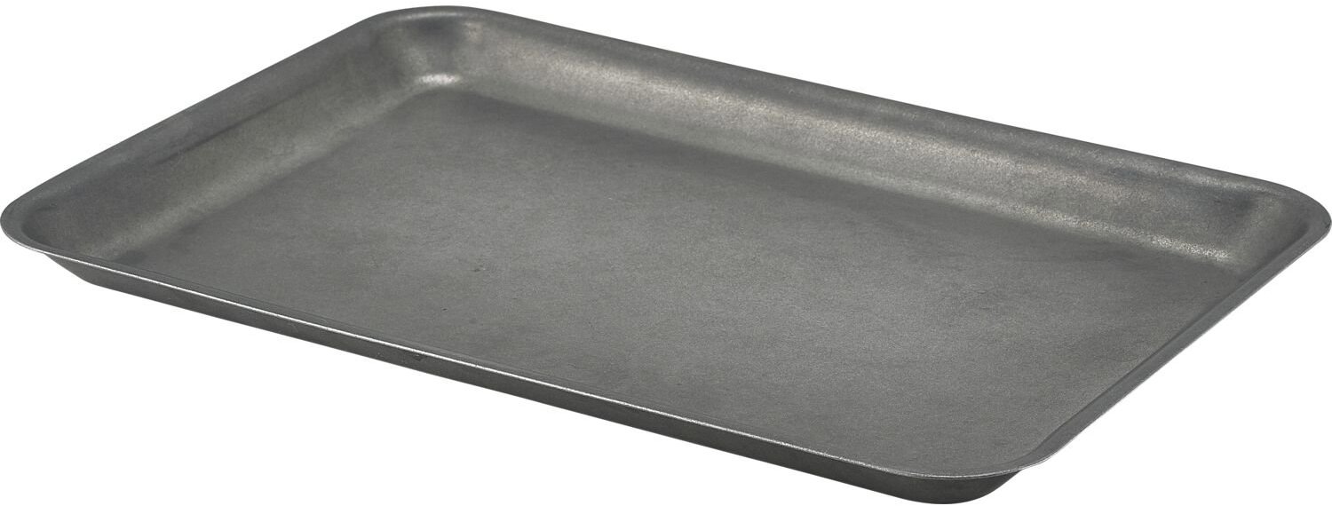 GENWARE Tác nerezový Vintage 31,5 × 21,5, výška 2 cm