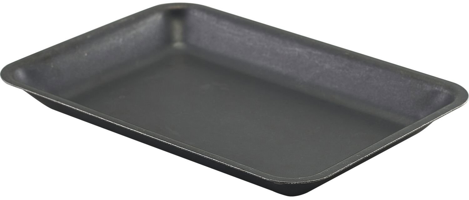 GENWARE Tác nerezový, PVD povlak, 20 × 14 cm, výška 2 cm, černý