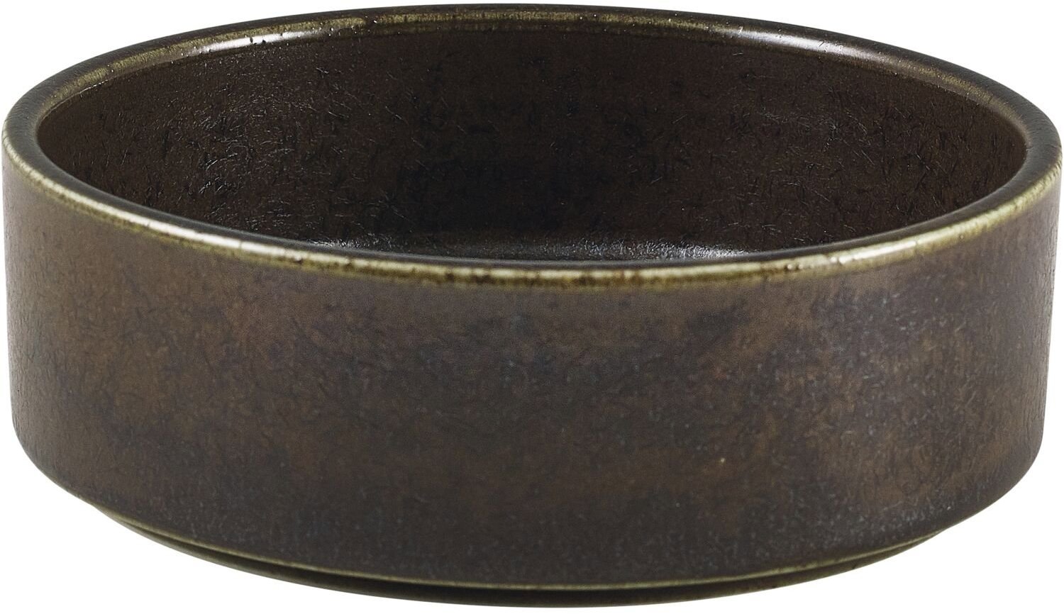 GENWARE Miska porcelánová, výška 43 mm, průměr 127 mm, černá