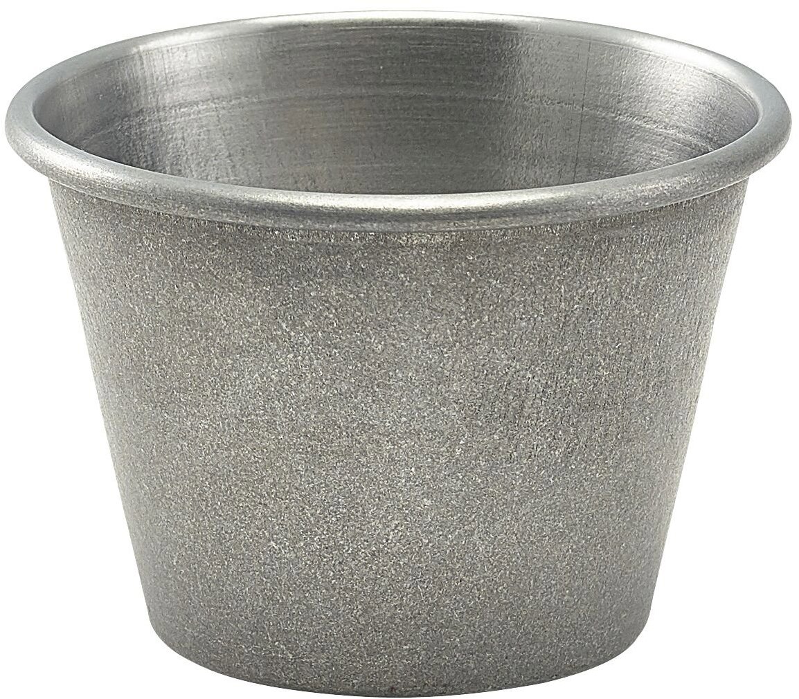 GENWARE Miska na dip nerezová, stonewashed, výška 42 mm, průměr 60 mm