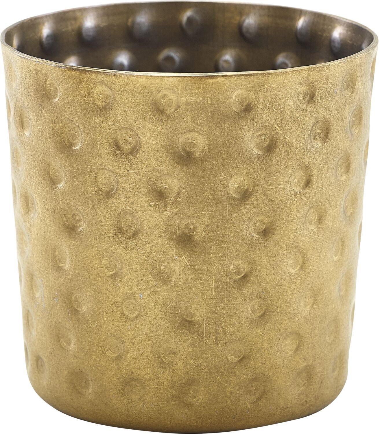 GENWARE Servírovací miska nerezová, výška 82 mm, průměr 85 mm, zlatá