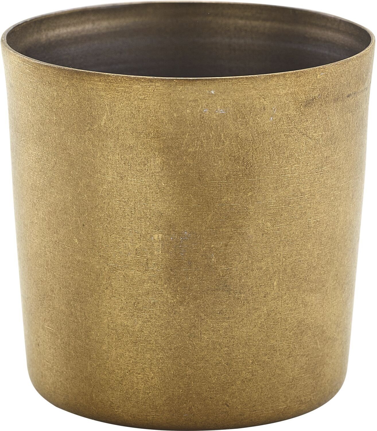 GENWARE Servírovací miska nerezová, výška 83 mm, průměr 85 mm, zlatá