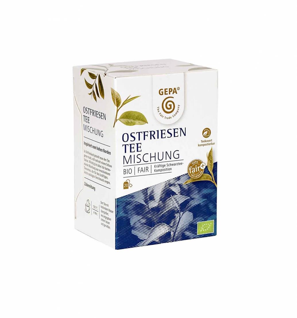 Gepa BIO Fairtrade černý čaj východofríská směs 20 x 2 g