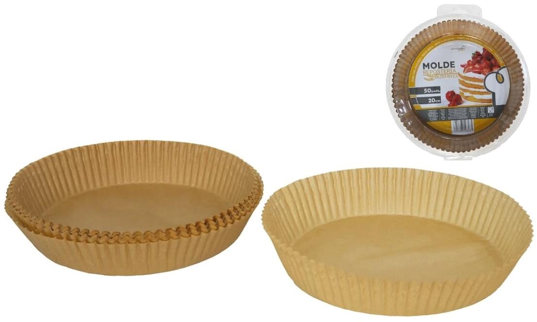 GERIMPORT Forma na pečení průměr 20 cm 50 ks, papír