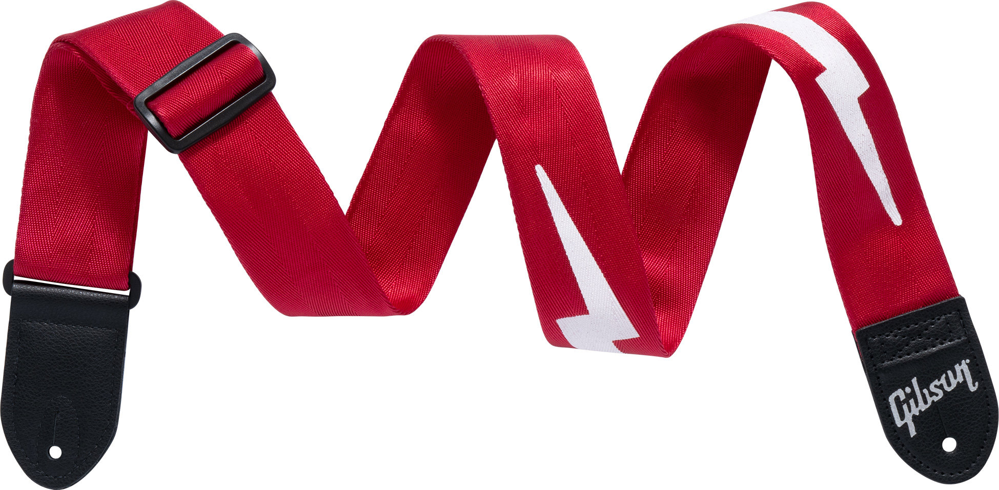 Gibson ASBOLT-RED The Lightning Bolt Seatbelt, Red