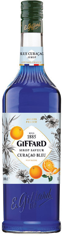 Giffard Blue Curacao Syrup 1 l