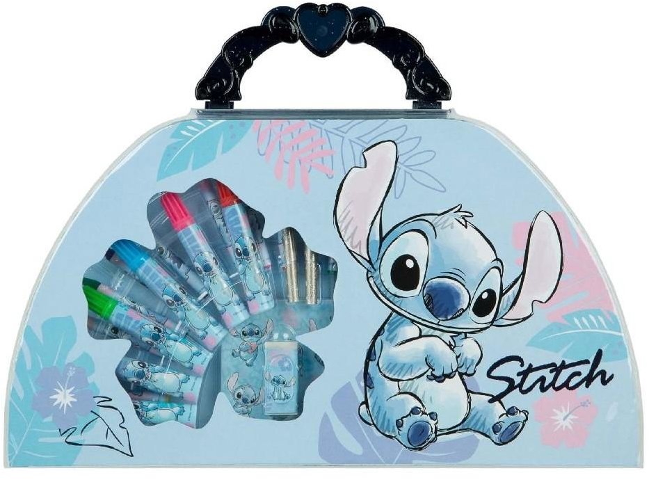 Gimsa Kreslící kufřík Lilo a Stitch tyrkysový