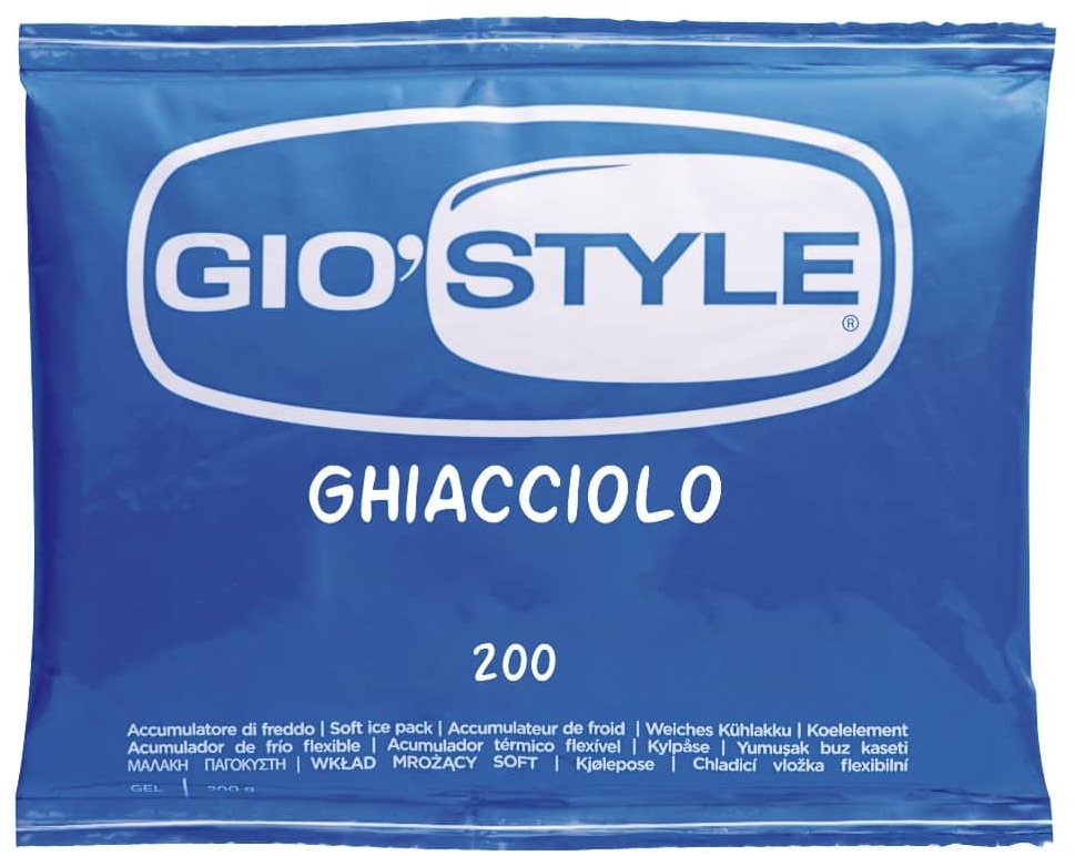 Gio Style Chladicí vložka flexibilní 200 g gel 15,8 × 1,5 × 12,8 cm