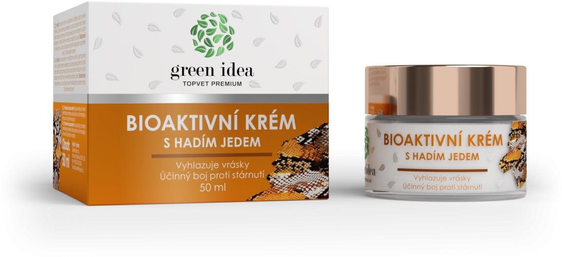 GREEN IDEA Bioaktivní krém s hadím jedem