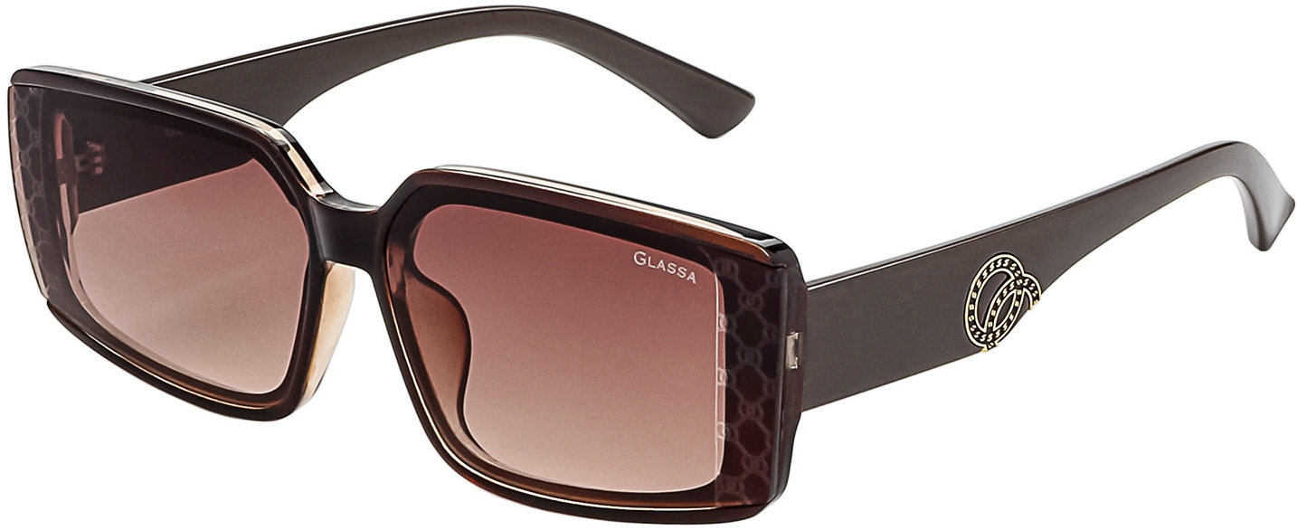 GLASSA Sluneční brýle G 1820 hnědé