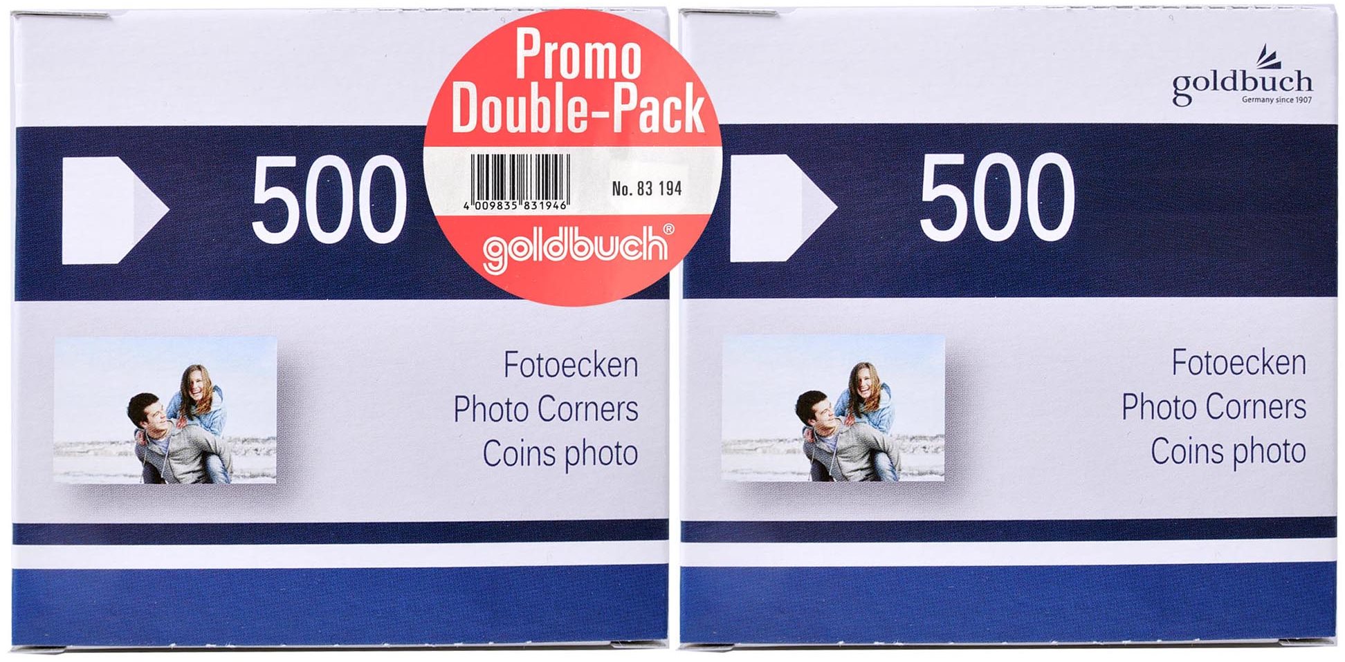 GOLDBUCH 2 x 500 ks, bílé