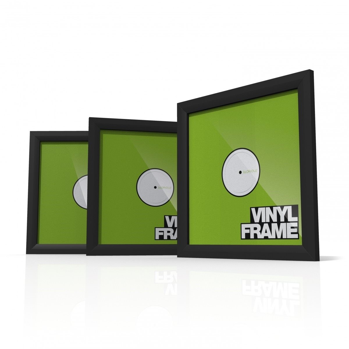 GLORIOUS Vinyl Frame BK