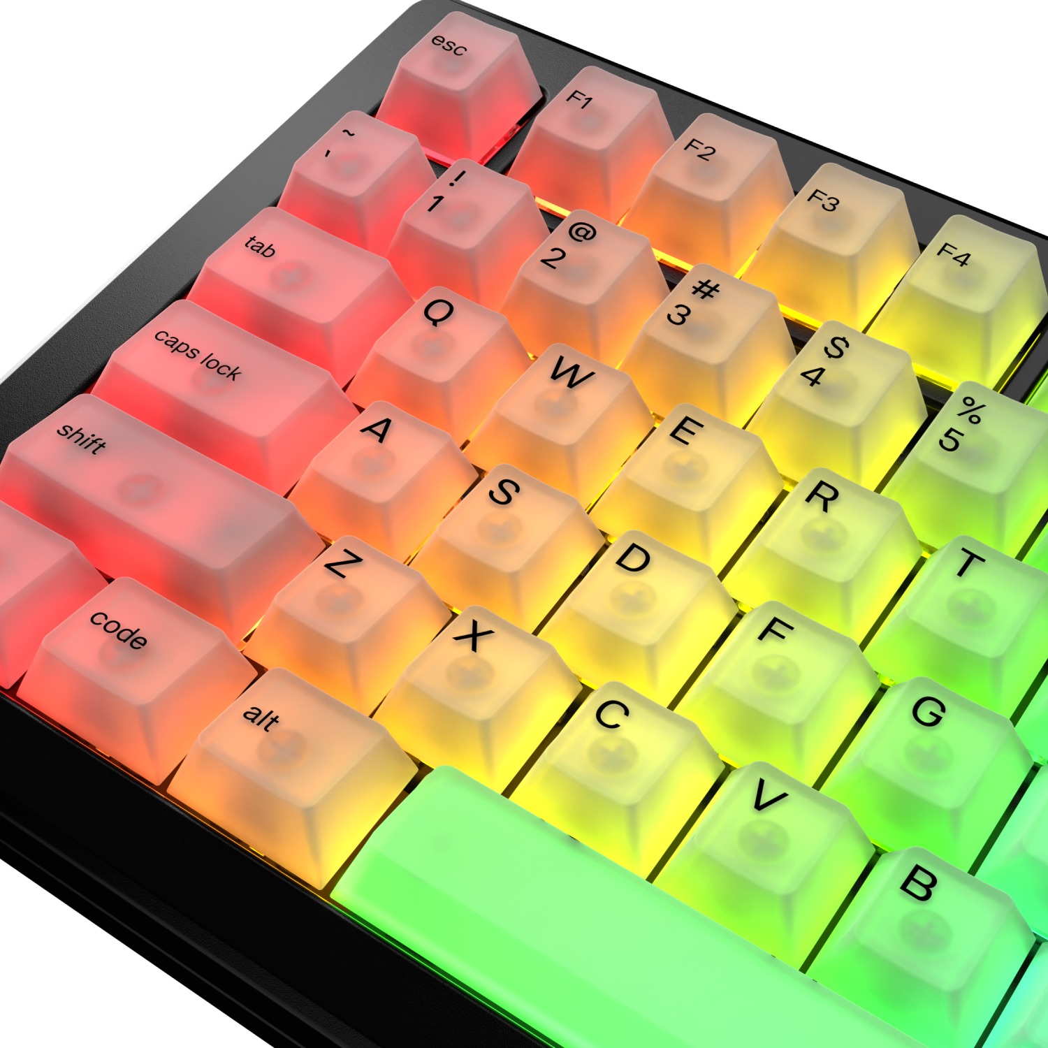 Glorious Polychroma V2 RGB Keycaps - Retail - US