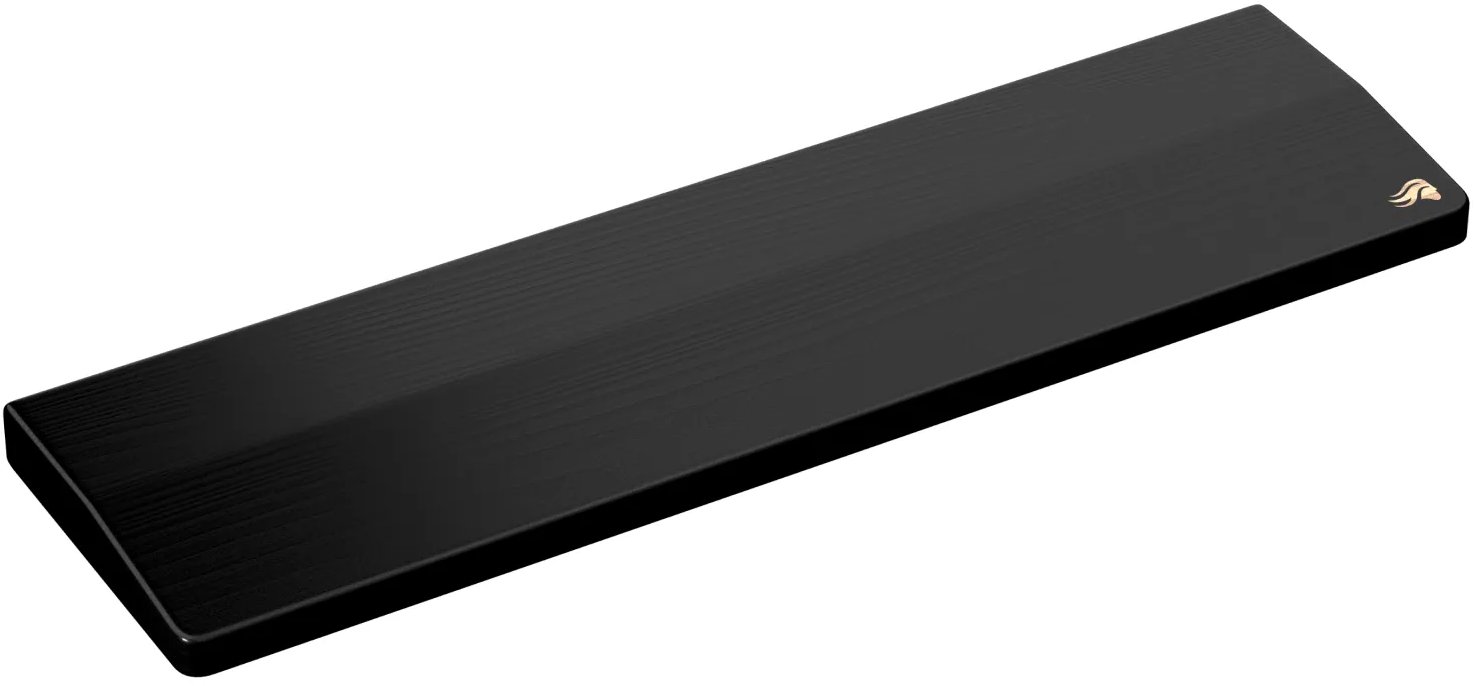 Glorious Gaming Wooden Keyboard Wrist Rest Black - TKL