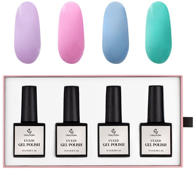 GloryStyles Sada gel laků GP15 Candy