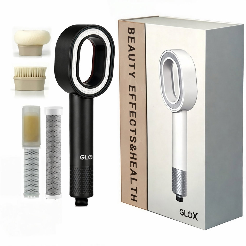 GLOX Sprchová hlavice černá sada SH001B