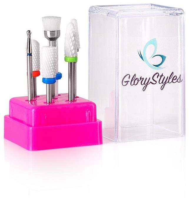 GloryStyles Sada keramických frézek na nehty 7ks