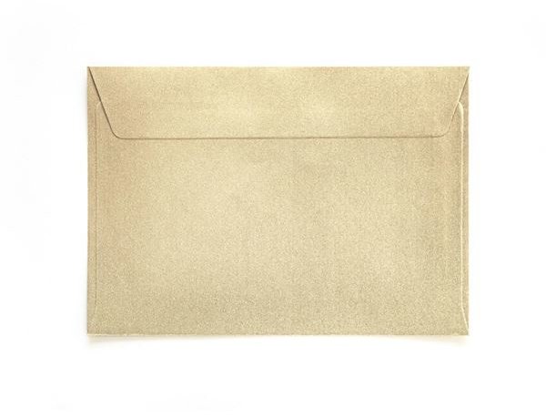 Galeria Papieru Pearl C5 perleťová zlatá - balení 10 ks