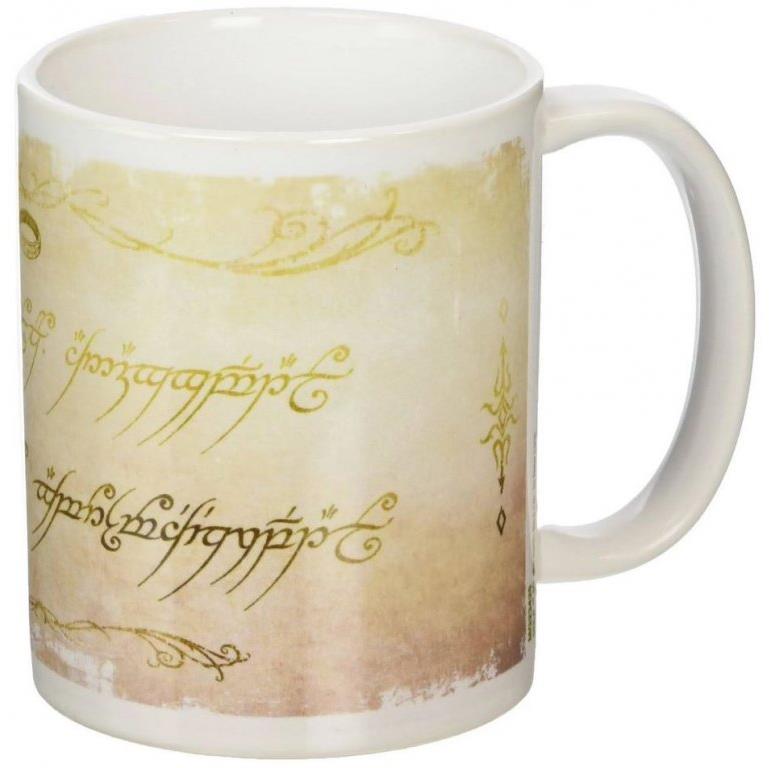Lord Of The Rings: Ring Inscription - keramický hrnek