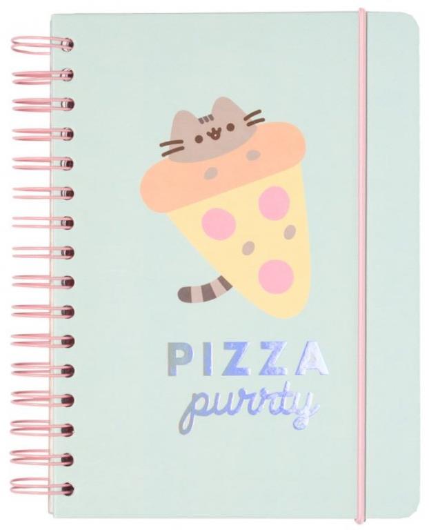 Pusheen: Foodie - zápisník v kroužkové vazbě