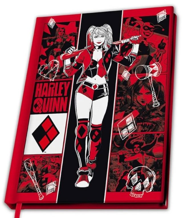 DC Comics Batman - Harley Quinn - Zápisník A5