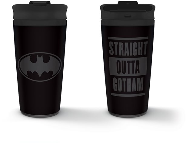 Straight Outta Gotham - cestovní hrnek