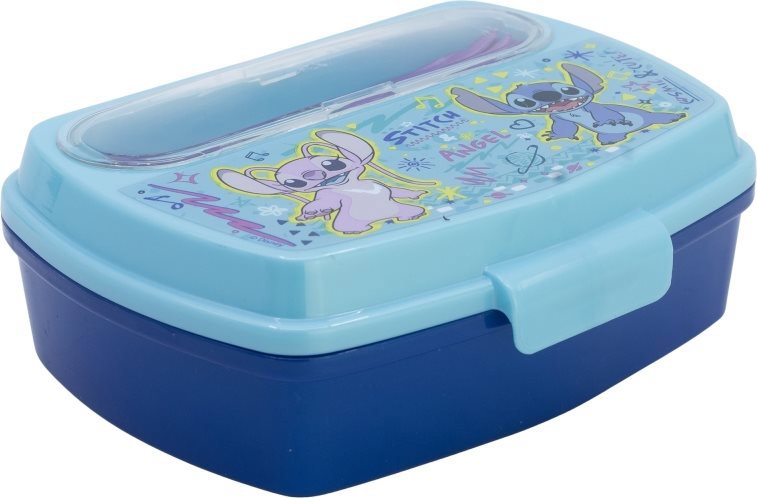STOR Angel a Stitch - box na svačinu s příborem