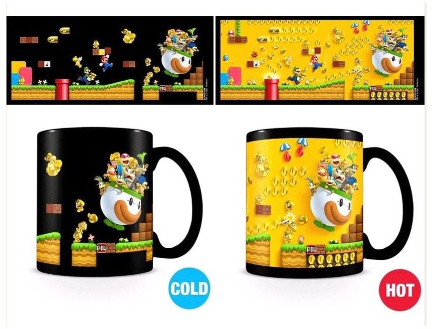 Super Mario - Gold coin rush - hrnek proměňovací