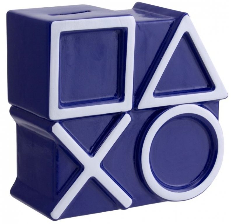 Playstation - Icons - pokladnička keramická