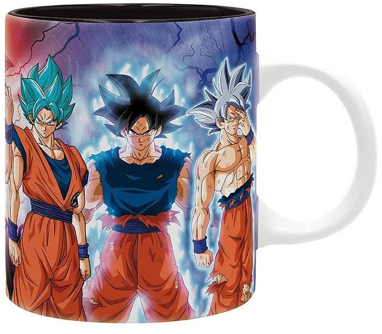 Dragon Ball - Goku Transformations - hrnek