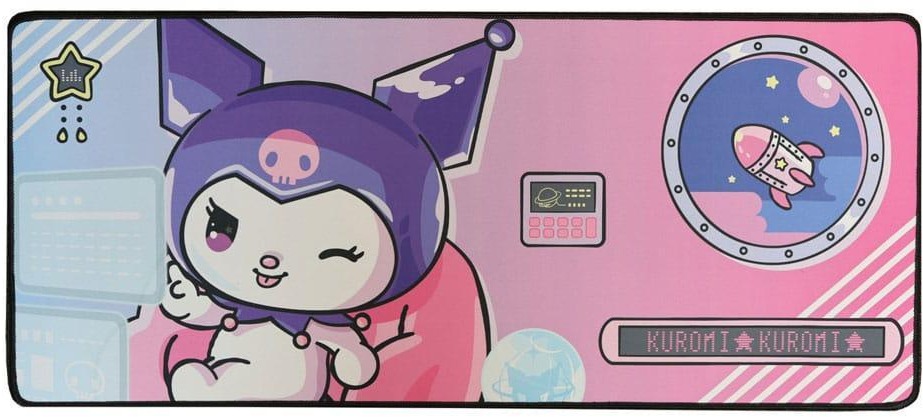 Hello Kitty - Kuromi - Podložka pod myš a klávesnici