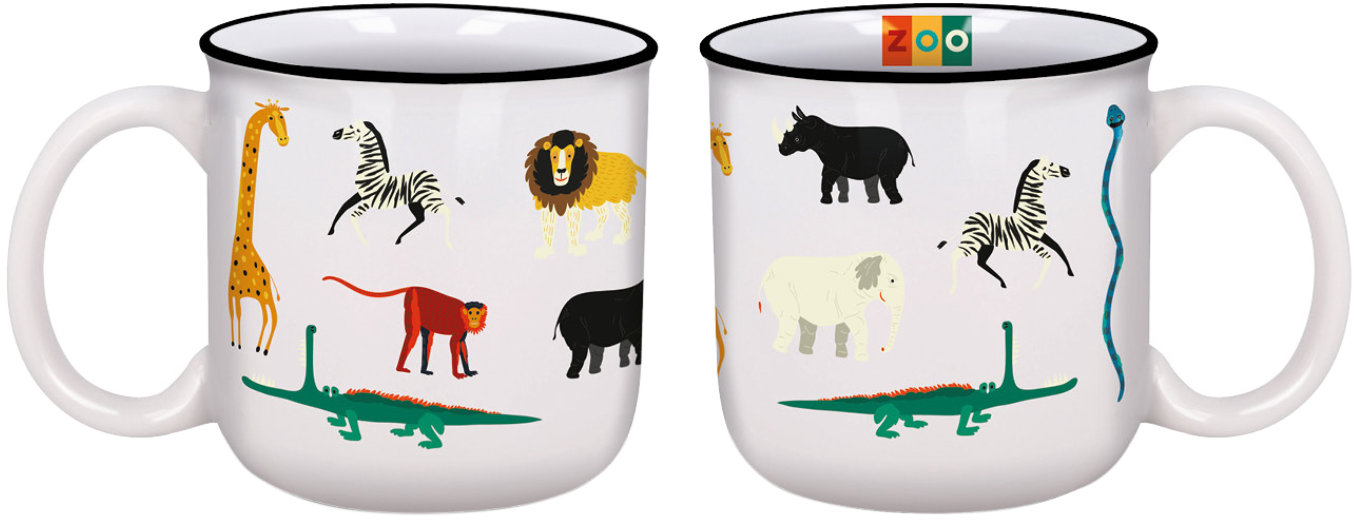 ZOO II. keramický 410 ml box - hrnek