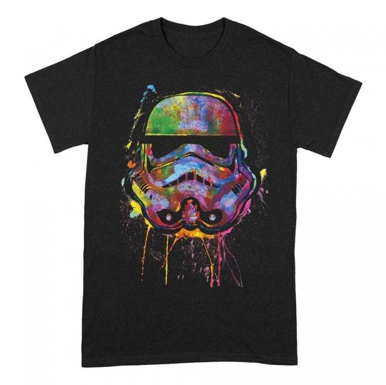 Star Wars - Paint Splats Helmet - tričko M