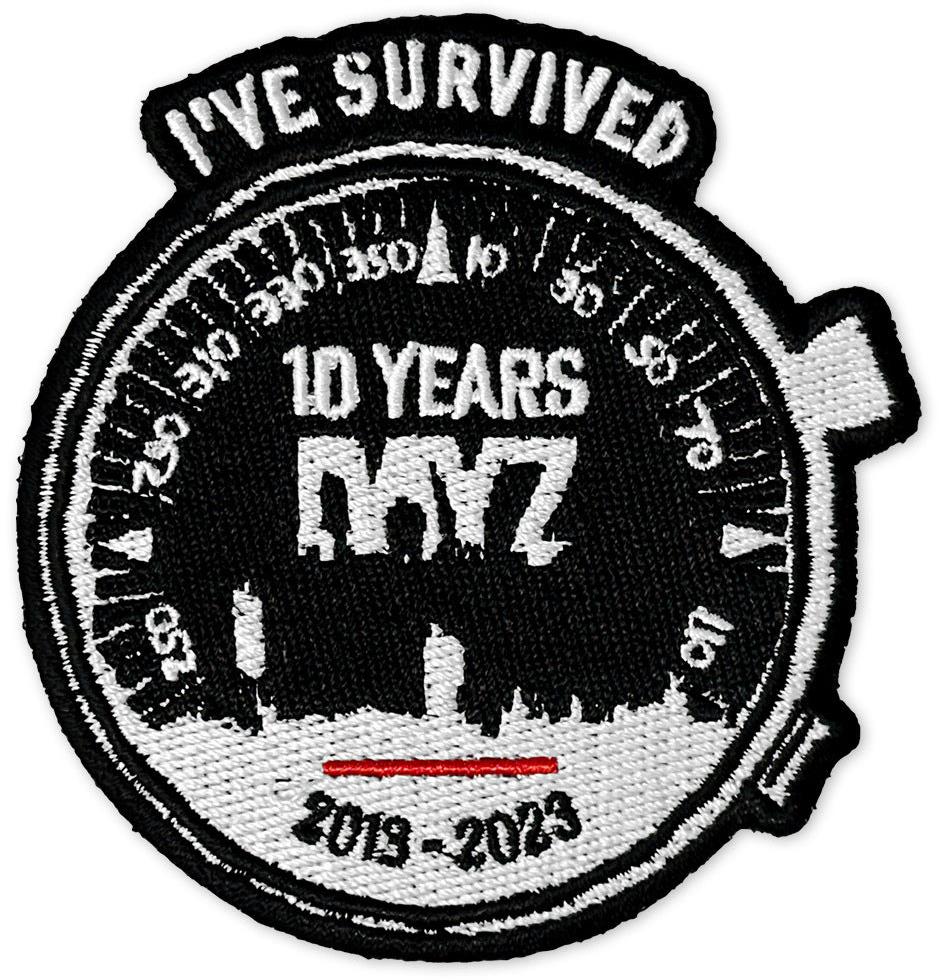 DayZ 10th Anniversary Velcro Patch