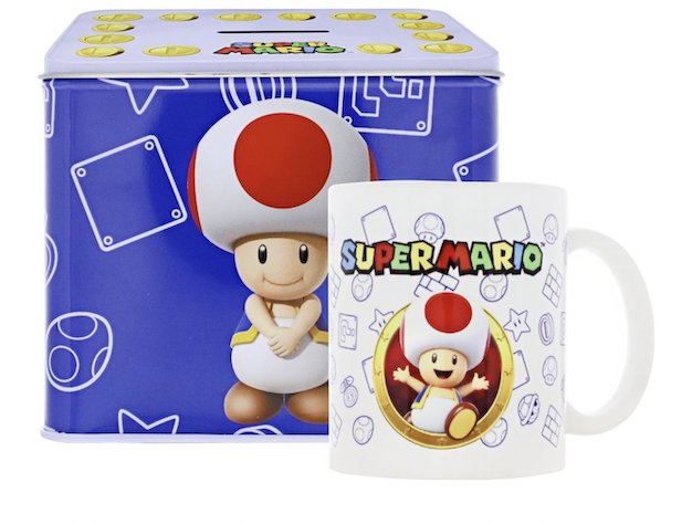 Super Mario: Toad - hrnek s kasičkou