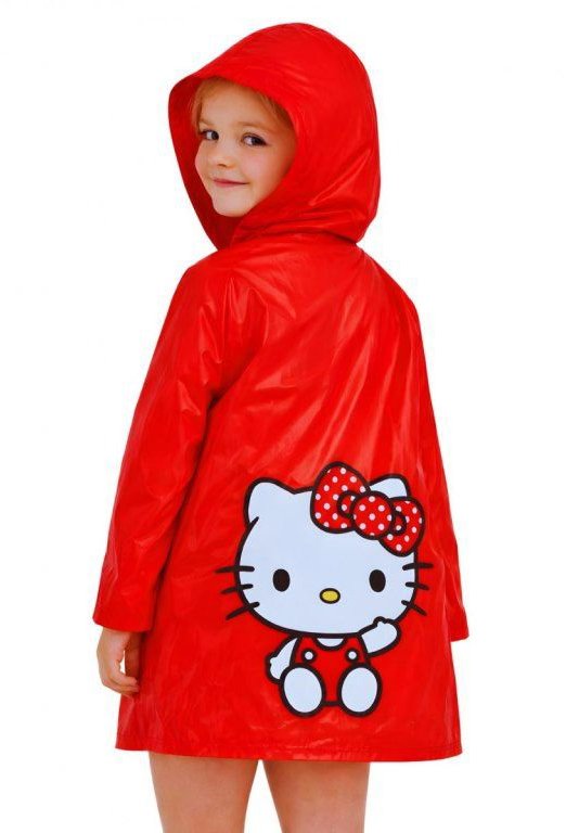Eplus M dětská pláštěnka Hello Kitty 122-128