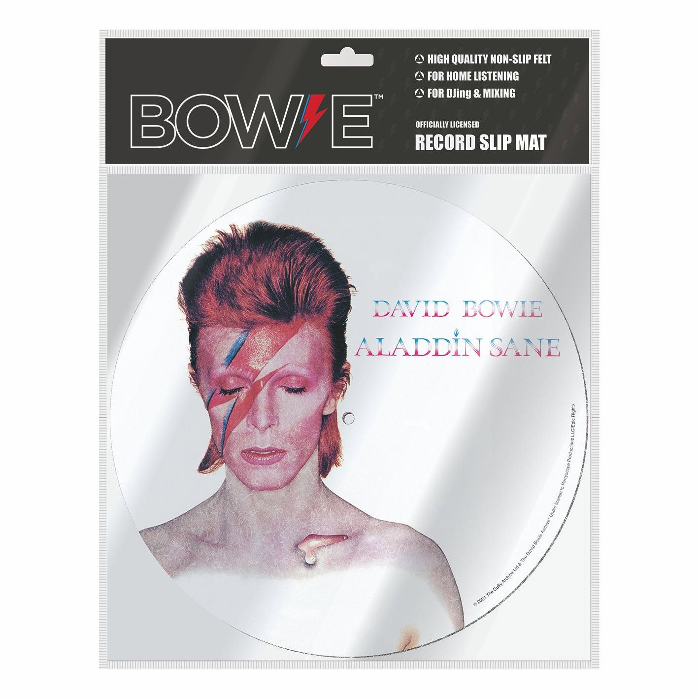 PYRAMID International David Bowie Podložka na gramofon