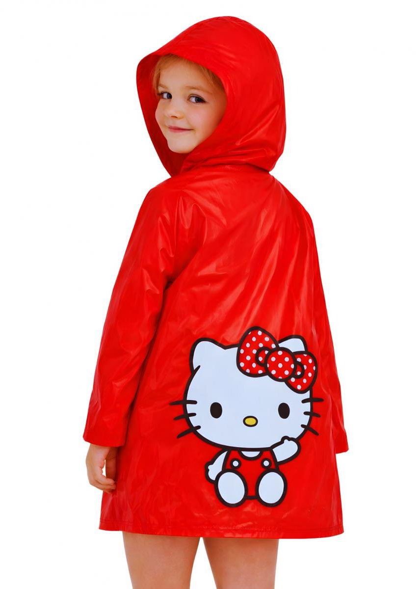 Pláštěnka Hello Kitty červená 3-4