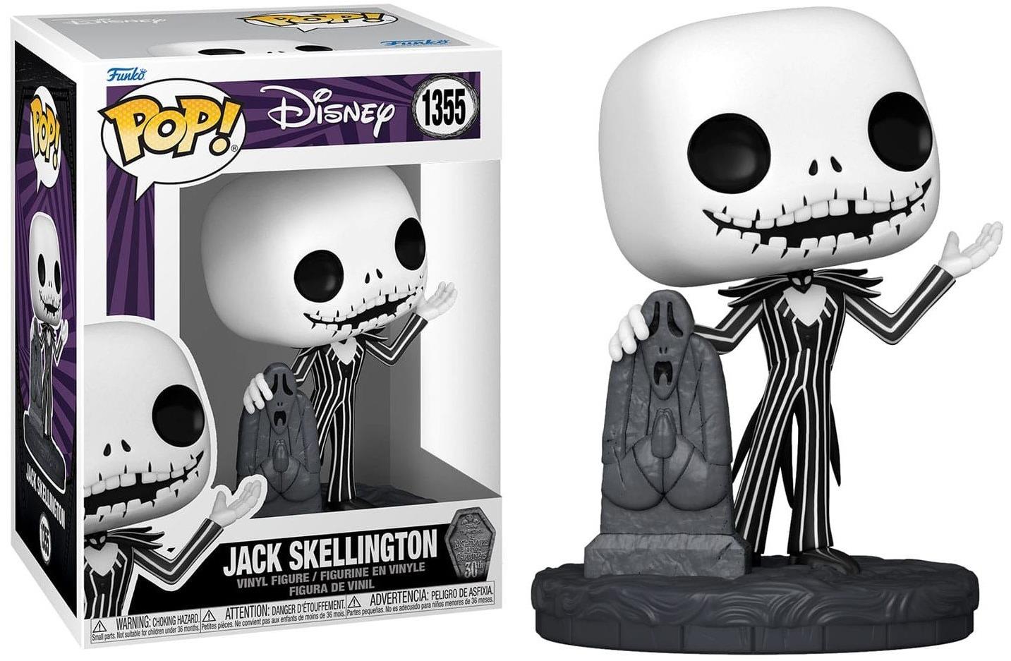 Funko POP! The Nightmare Before Christmas Jack w/ Gravestone Disney 1355