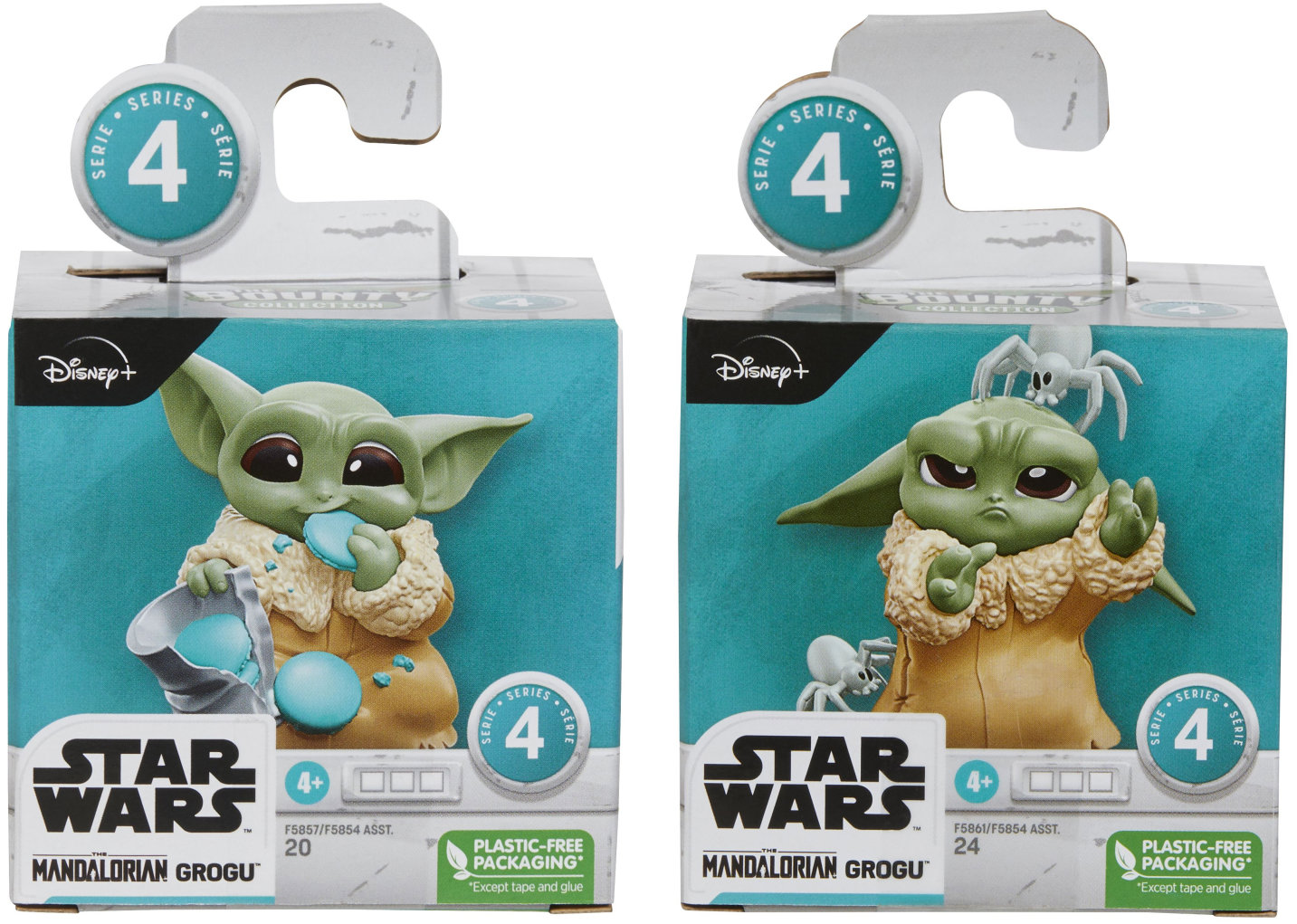 Star Wars: The Mandalorian baby Grogu™ - figurka 2 ks